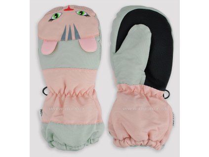 Rukavice N-RN030-G01 (Velikost 12cm, Barva ružová)