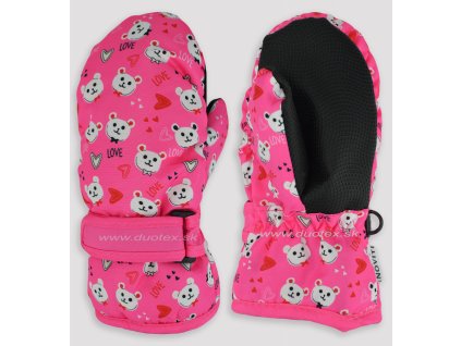 Rukavice N-RN033-G01 (Velikost 12cm, Barva ružová)