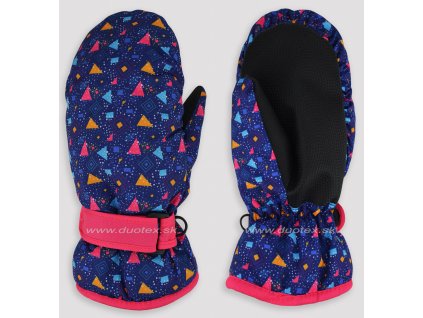 Rukavice N-RN037-G01 (Velikost 16cm, Barva tm.modrá)