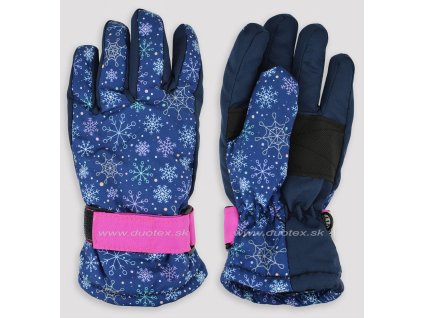 Rukavice N-RN050-G01 (Velikost 14cm, Barva tm.modrá)