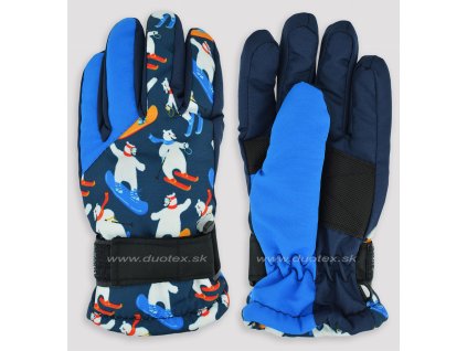 Rukavice N-RN063-B01 (Velikost 12cm, Barva modrá)