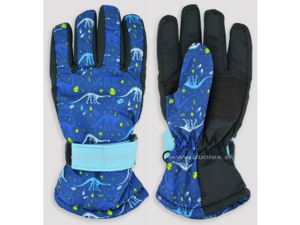 Rukavice N-RN064-B01 (Velikost 12cm, Barva modrá)