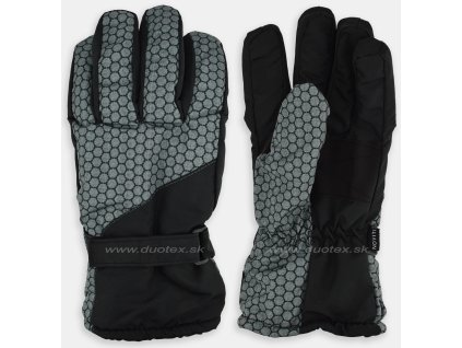 Rukavice N-RN071-M01 (Velikost 22cm, Barva sivá)