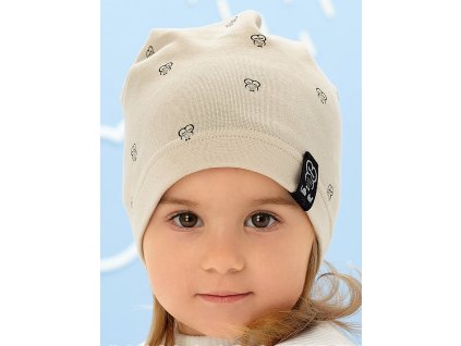 Čepice AJS-50-071 (Velikost 48-50, Barva A-sv.béžová)