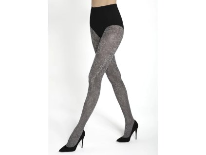 Punčochové kalhoty Snake40-vz.01 (Velikost 2(S), Barva grey-nero)
