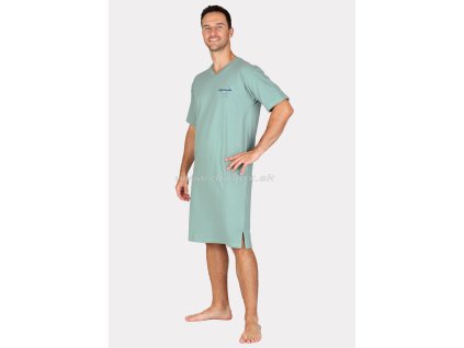 Pánská noční košile P-Ivor (Velikost XL, Barva sv.zelená)