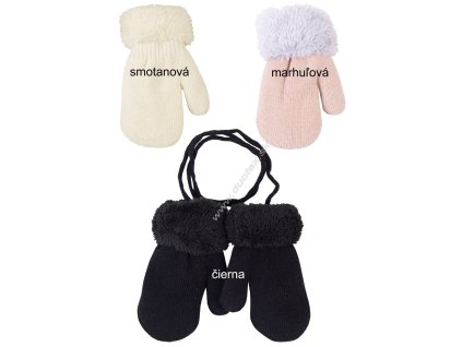 Rukavice RED-0001G (Velikost 14cm, Barva smotanová)