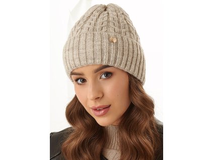 Čepice AJS-48-497 (Velikost 54-56, Barva F-bordová)