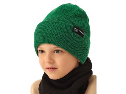 Čepice AJS-50-267 (Velikost 52-56, Barva F-tm.sivá)