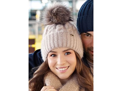 Čepice AJS-50-302 (Velikost 54-56, Barva F-sivá)