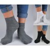 Kotníkové ponožky N-ST003-U01 (Velikost 43-46(29-31), Barva sivá)