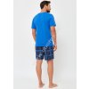 Pánské pyžamo Orest1201 (Velikost 2XL, Barva 1-modrá)