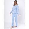 Dámské pyžamo Kora1657 (Velikost XL, Barva 1-sv.modrá)
