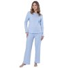 Dámské pyžamo Kora1657 (Velikost XL, Barva 1-sv.modrá)