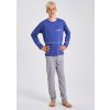 Chlapecké pyžamo Emil3506 (Velikost 158, Barva zz51-tm.modrá)