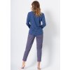 Dámské pyžamo Kornelia1372 (Velikost XL, Barva 1-modrá)