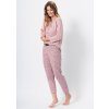 Dámské pyžamo Roberta1357 (Velikost XL, Barva 1-staroružová)