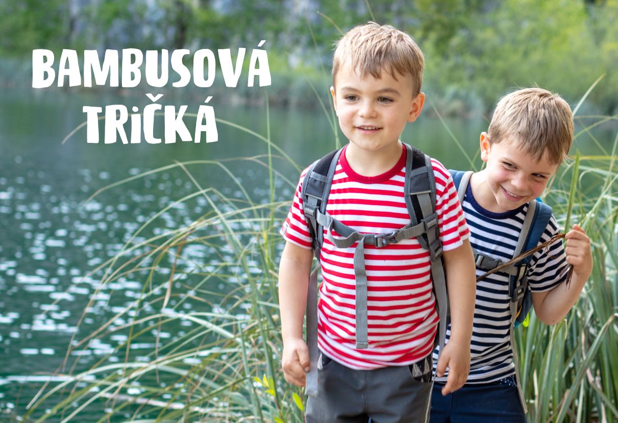 Bambusová tričká detská
