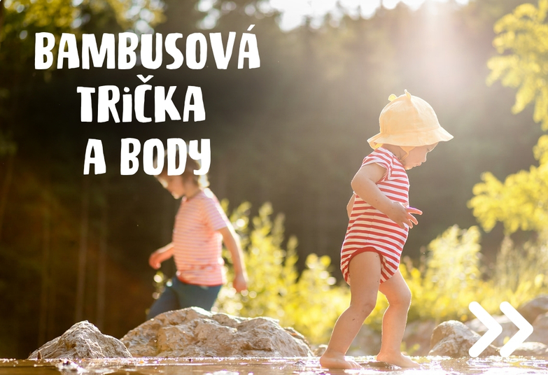 Detske bambus body, triko