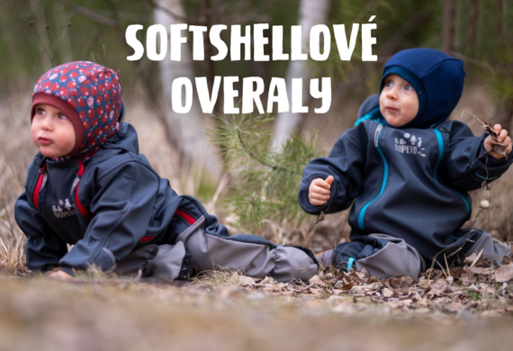 Detsky softshellovy overal