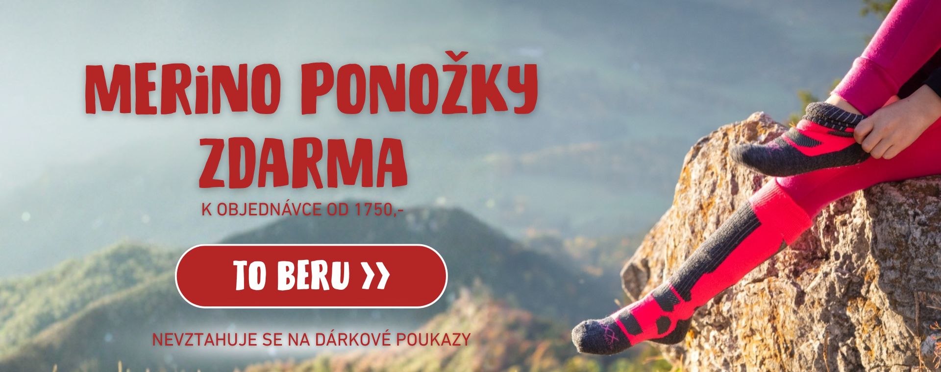 DUPETO Merino ponožky k nákupu zdarma