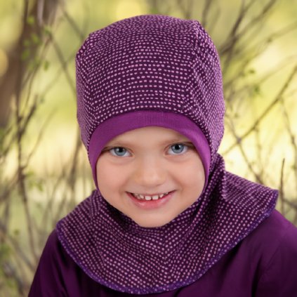 DUPETO kukla koralky fialove