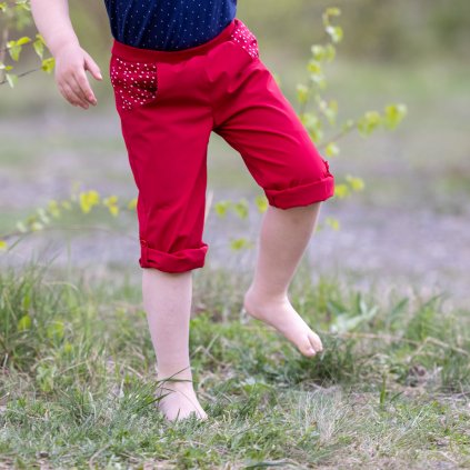 Letni softshellove kalhoty detske divci Dupeto