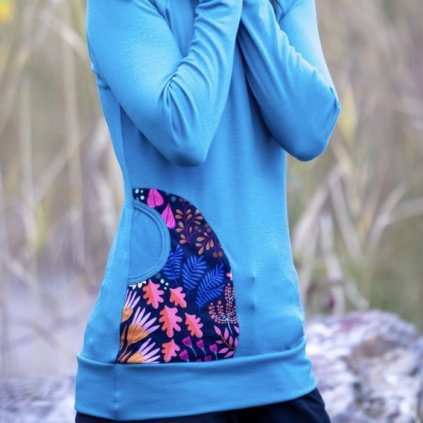 Merino triko s kapsou Louka