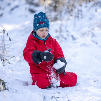 DUPETO 1x1 zimni overal cerveny 7
