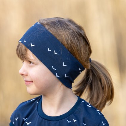 Merino čelenka Lastovičky