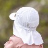 Letní čepice UV 30 bílá