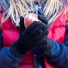 DUPETO 1x1 merino rukavice prstove cerne 2