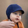 detska cepice jarni pro miminko modra dupeto