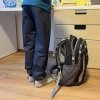 Rostoucí tepláčky jeans teplejší