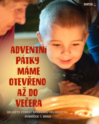 Prodlužujeme OTEVÍRACÍ DOBU ✨🌟✨ Celý advent máme OTEVŘENO i v PÁTEK. . Na Mikuláše do 15:00. Další adventní pátky až do...