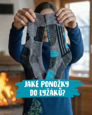 DO LYŽÁKŮ DÍTĚTI ⛷️ 👉 Vezměte buď ponožky VISION - sportovnější střih, na omak "pevnější". Testované za polárním kruhem....