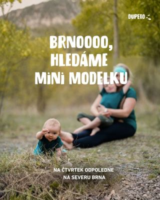 Na ČTVRTEK 10. 9. hledáme akční model/ky 1. 👶maminku s MIMINKEM, které stojí (klidně jen za prst, ale už se postaví)...