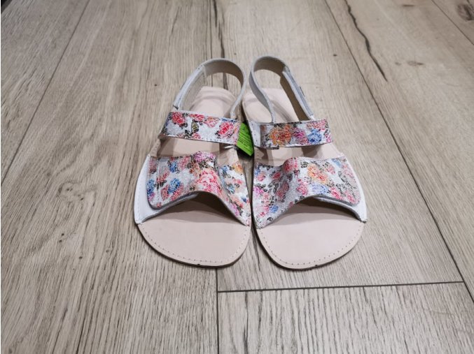 Barefoot sandále Mirrisa Lady I. biele farebne 10R12 OK bare 1