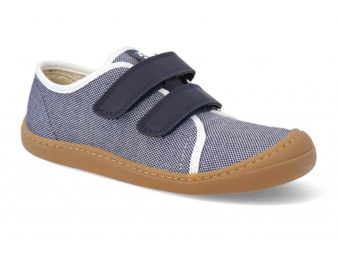 Barefoot topánky Textilné barefoot topánky Bri medium vegan Blue Koel4kids Dupidup 1
