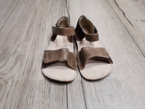 Barefoot sandále Mirrisa hnede 6641L OK bare 1