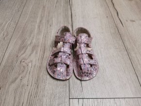 Barefoot sandále Maya ruzove C03 OK bare 1
