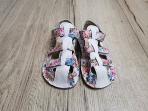 Barefoot sandále Maya biele farebne 10R12 OK bare 1