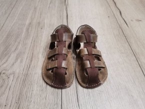 Barefoot sandále Maya hnede 6641L OK bare 1