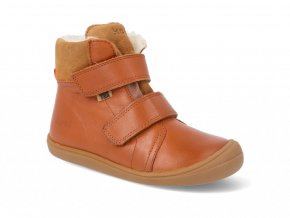 Barefoot topanky Brandon Tex Wool Cognac Koel Dupidup