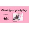 Darčeková poukážka 40