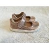 Balerínky ELSA VELCRO NAPPA ROSEGOLD M - Filii Barefoot