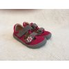 Sandále Kaiman Velcro Velours PINKGREY M Filii Barefoot 2