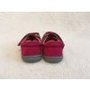 Sandále Kaiman Velcro Velours PINKGREY M Filii Barefoot 4