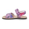 001 001 650 Barefoot sandale Koel4kids Ashley Fuchsia flowers Dupidup 4