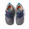 Affenzahn Sneaker Leather Buddy Bear Grey Blue Dupidup 4